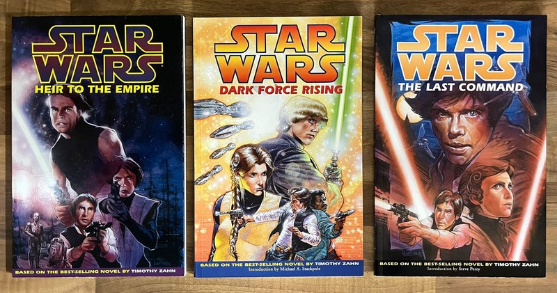 Star Wars Thrawn Trilogy TPB Heir, Dark Force, Last Command, 1st Dark Horse