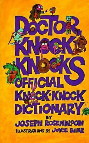Doctor Knock-Knock’s Official Knock-Knock – paperback, Rosenbloom, 9780806989365