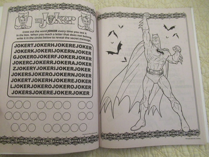 Batman Jumbo Coloring and Activity Books (2-Set) (2012) (Bendon, Inc.) gallery