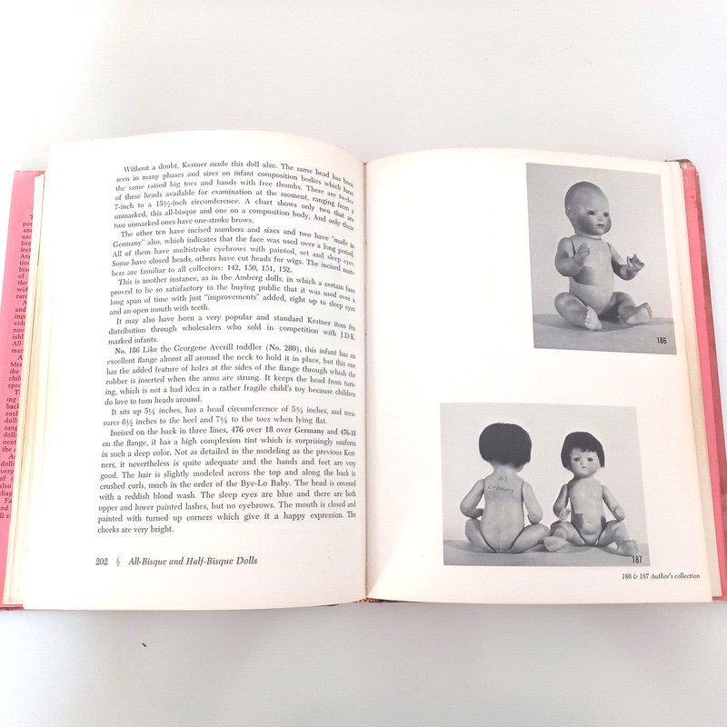 All-Bisque & Half Dolls Book HCDJ Angione 1969 Collector Identification Guide gallery