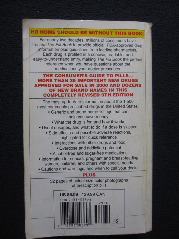 The Pill Book [Paperback] Silverman, Harold M. gallery