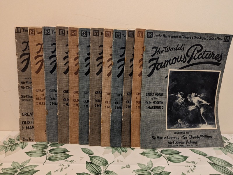 The World’s Famous Pictures Magazine All Issues – 24 issues – 1920s Art History