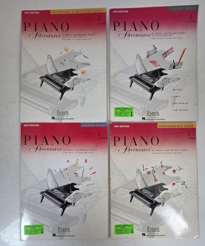 Huge Lot of 19 Piano Books Faber Piano Adventures Level 1 2A Alfred Basic 1A 1B gallery