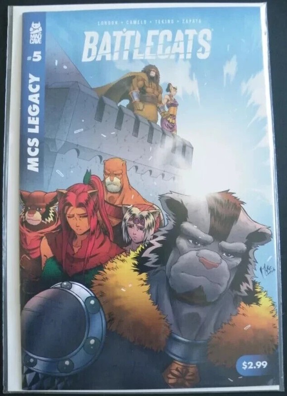 Battlecats #1 - 5 (Mad Cave Studios) Set 1st Print Near Mint gallery