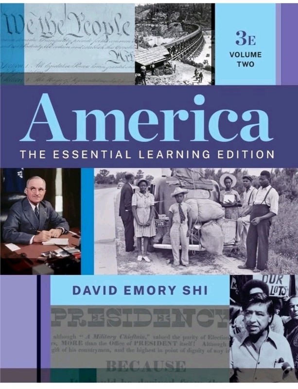 America: The Essential Learning Edition (2) Shi, David Emory