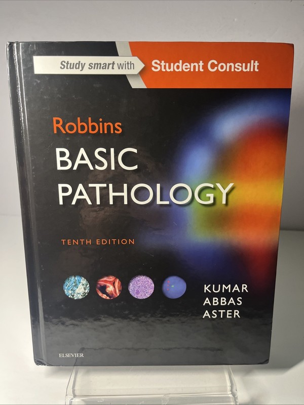 Robbins Basic Pathology, 10e (Robbins Pathology) – Very Good – unscratched code