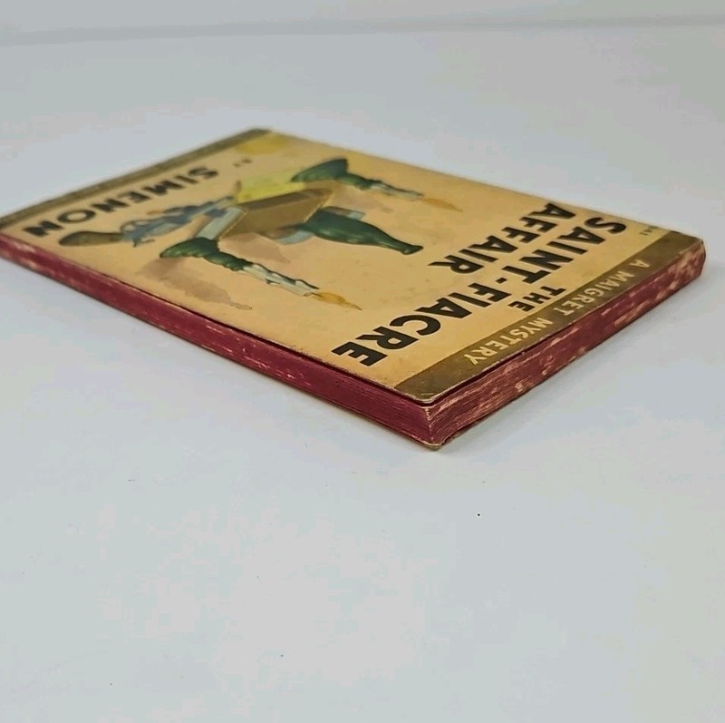 1942 Pocket Books #141 THE SAINT-FIACRE AFFAIR Simenon MARTINOT Cover gallery