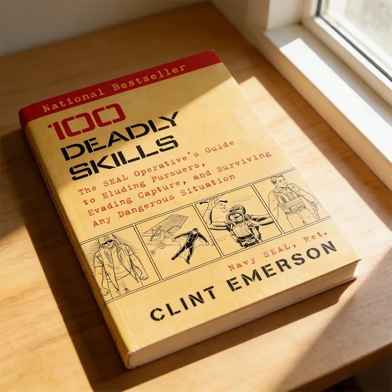 100 Deadly Skills Clint Emerson Navy SEAL Escape Capture Survival Guide Book,,.. gallery