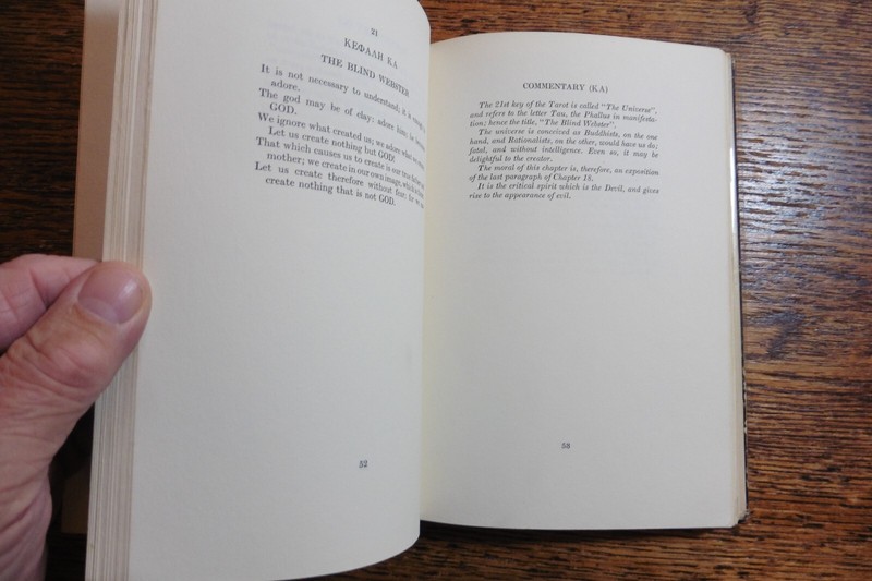 ALEISTER CROWLEY THE BOOK OF LIES SCARCE 1970 WHITE MAGIC ESOTERIC gallery