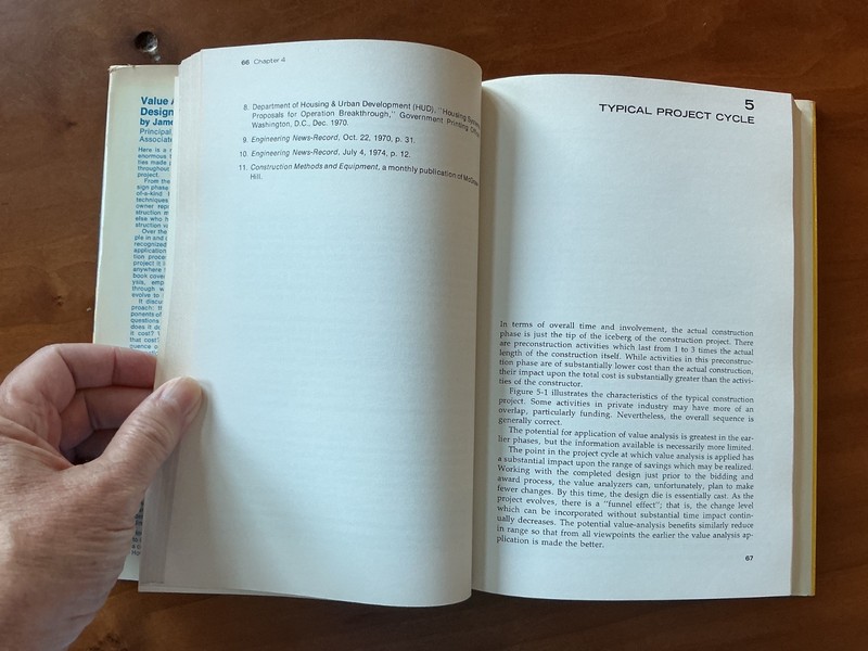 Value Analysis in Design and Construction by James O'Brien HC DJ 1st/1st McGraw gallery