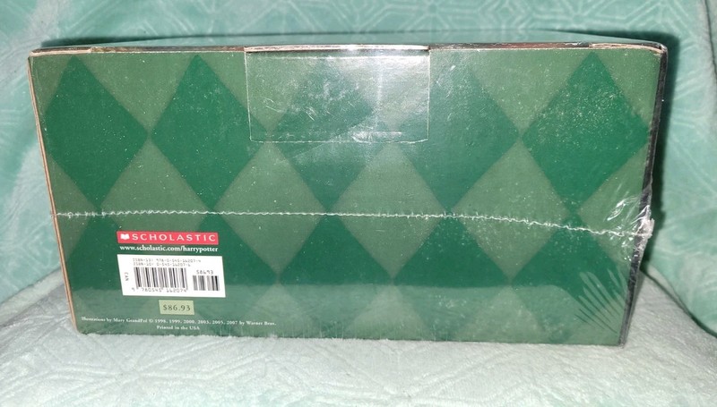 Harry Potter The COMPLETE SERIES JK Rowling Box Set Books & HOGWARTS NEW SEALED gallery