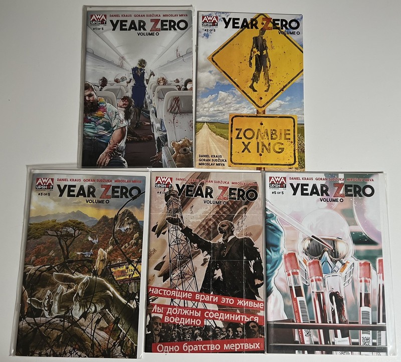 Year Zero: Volume 0, volume 1 and Volume 2 - 1 - #5 - 15 comic set gallery