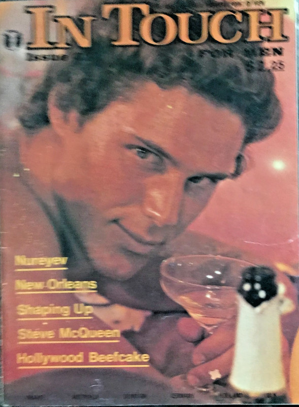 Vintage IN TOUCH magazine Jan 1978 No. 33 Collectors Item Male Models RARE