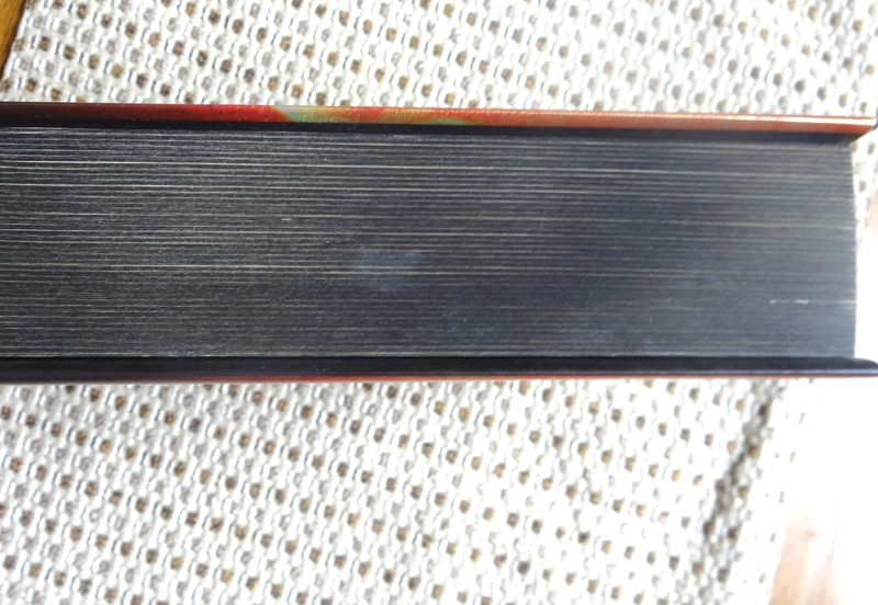 IRON FLAME HARDCOVER BOOK with BLACK SPRAYED EDGES by REBECCA YARROS gallery