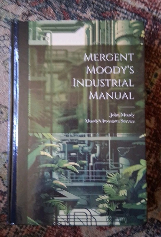 Mergent Moody’s Industrial Manual Hardback Book