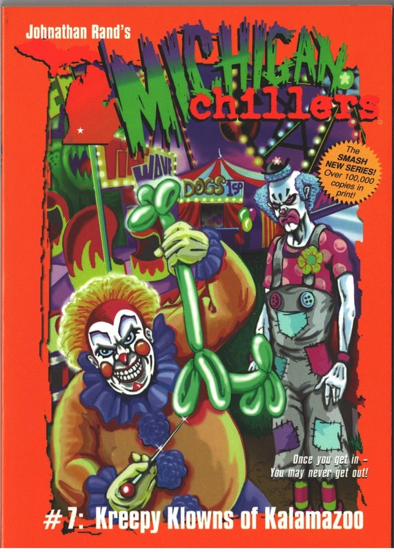 Kreepy Klowns of Kalamazoo (Michigan Chillers) – paperback Rand, Johnathan