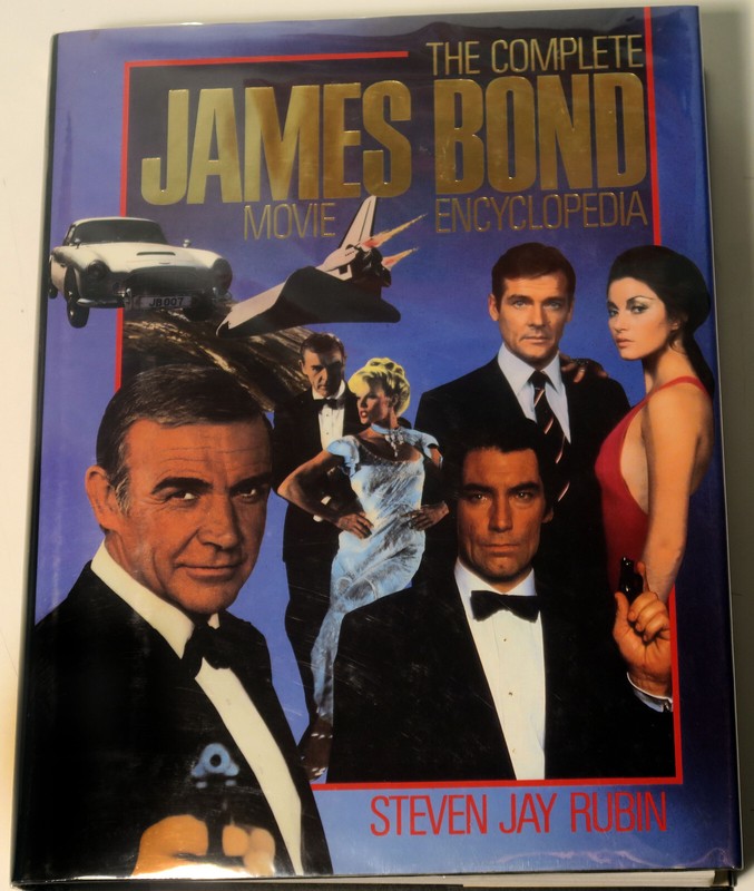 JAMES BOND Complete Movie Encyclopedia, 1990, Steven Jay Rubin, NEW. 007 Connery