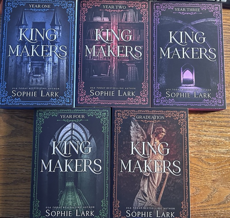Sophie Lark Kingmakers Series Set Bloom Books Paperback Romance