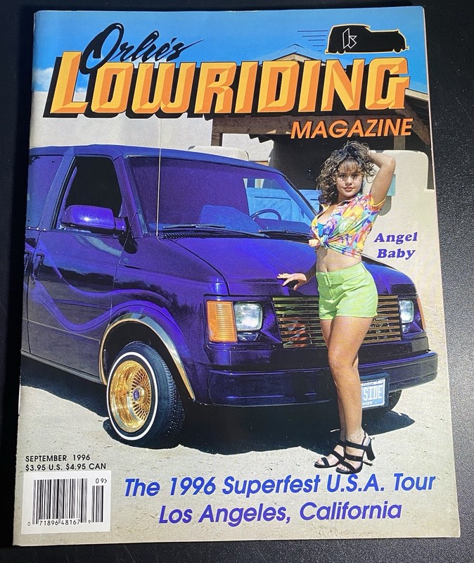 Orlie’s Lowriding Magazine September 1996 Superfest Los Angeles CA Fontana HS