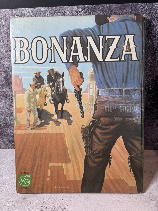 BONANZA 1968 Comic Book by Purnell. Cowboys & Indians. TV series VGC