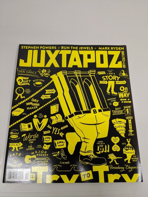 JUXTAPOZ | Art Culture Design Magazine # 181 February 2016, N591