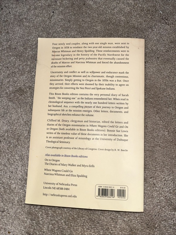 Mountains We Have Crossed : Diaries and Letters of the Oregon Mission 1838 by... gallery
