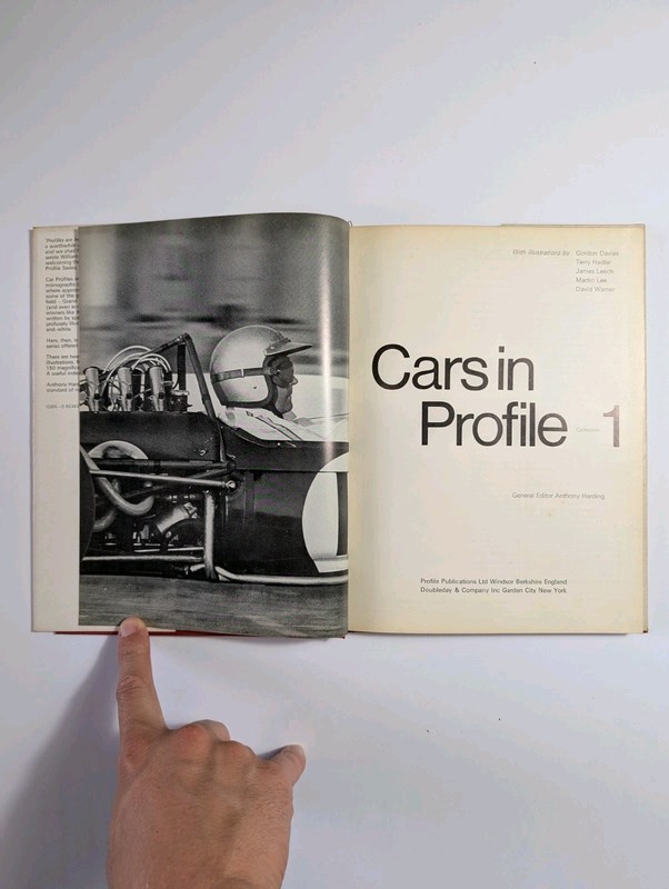 CARS IN PROFILE Collection 1 - Anthony Harding - 1974 Vintage Automotive Book gallery