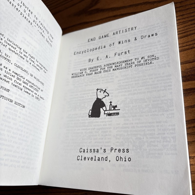 Exercises in Tactical Thematic Combinations END GAME ARTISTRY E. A. Furst Chess gallery
