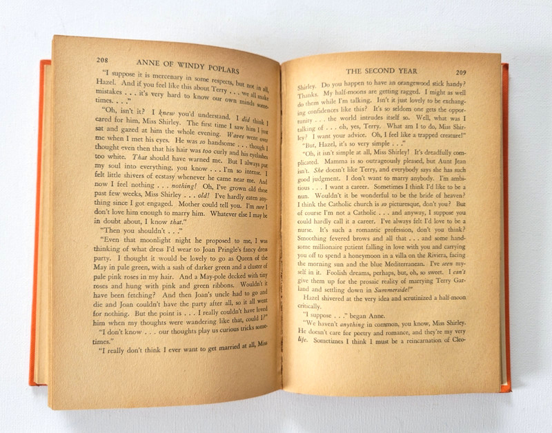 1936 HC-DJ: Anne of Windy Poplars by LM Montgomery, Grosset & Dunlap gallery