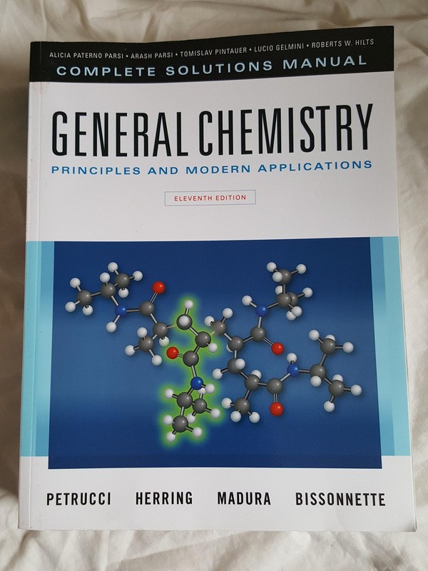 General Chemistry: Principles And Modern Applications Complete Solutions Man…