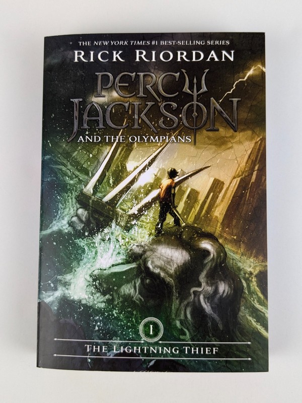 Percy Jackson and The Olympians Paperback 5 Book Set by Riordan Disney Hyperion gallery