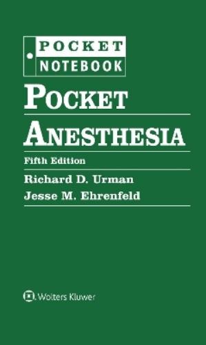 JESSE M. EHRENFELD RICHARD D. URMAN Pocket Anesthesia (Spiral Bound) (UK IMPORT)