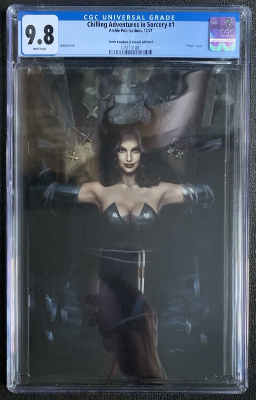 Chilling Adventures In Sorcery #1 Shakirii Virgin Variant A CGC 9.8 4051131001