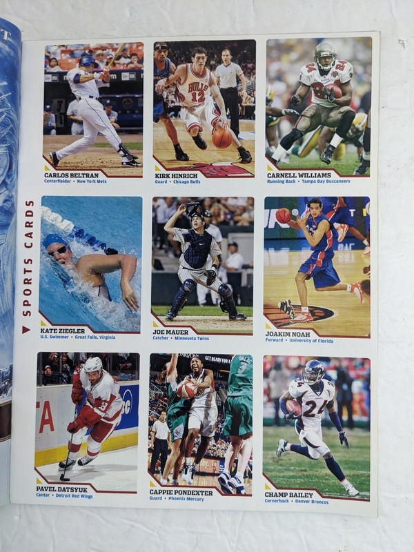 Sports Illustrated Kids November 2006 Uncut Card Sheet – Magazine USED NO Poster