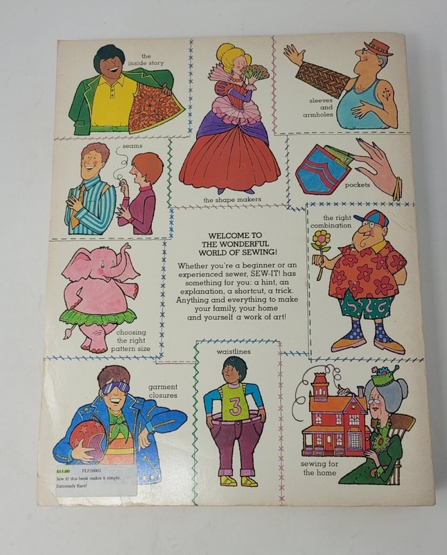 Sew It: This Book Makes It Simple 1980 Paperback Illustrated 512 pages Rare HTF gallery