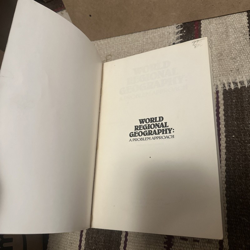 World Regional Geography: A Problem Approach by Fred Dohrs Lawrence Sommers 1976 gallery