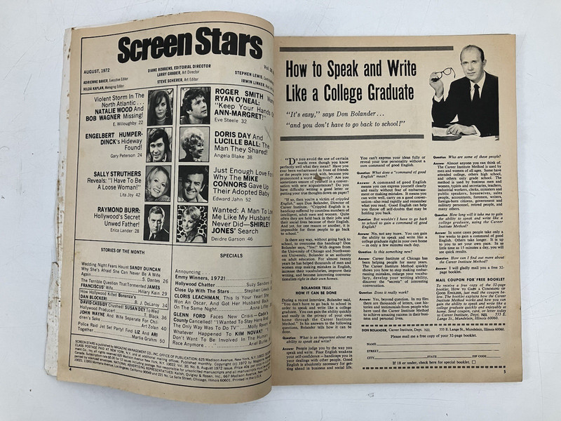 Lot of 5 Vintage 1970s Screen Stars Magazines – Liz Taylor Elvis Ann-Margret gallery