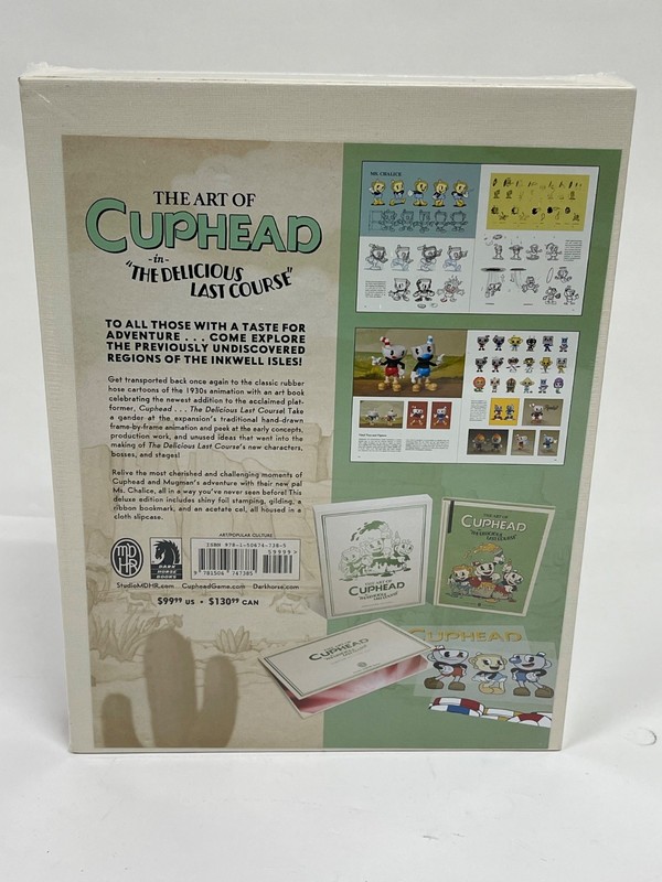 Art of Cuphead The Delicious Last Course (Deluxe Edition) HC Book & Acetate Cels gallery