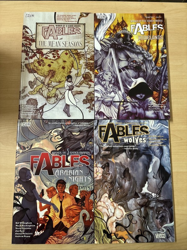 Lot 27 Fables Vol. 1-22 DC Vertigo Comics Complete Set Bill Willingham + Fairest gallery
