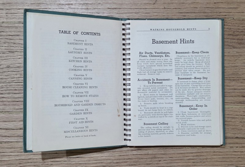 1941 Watkins Household Hints Book By Elaine Allen gallery