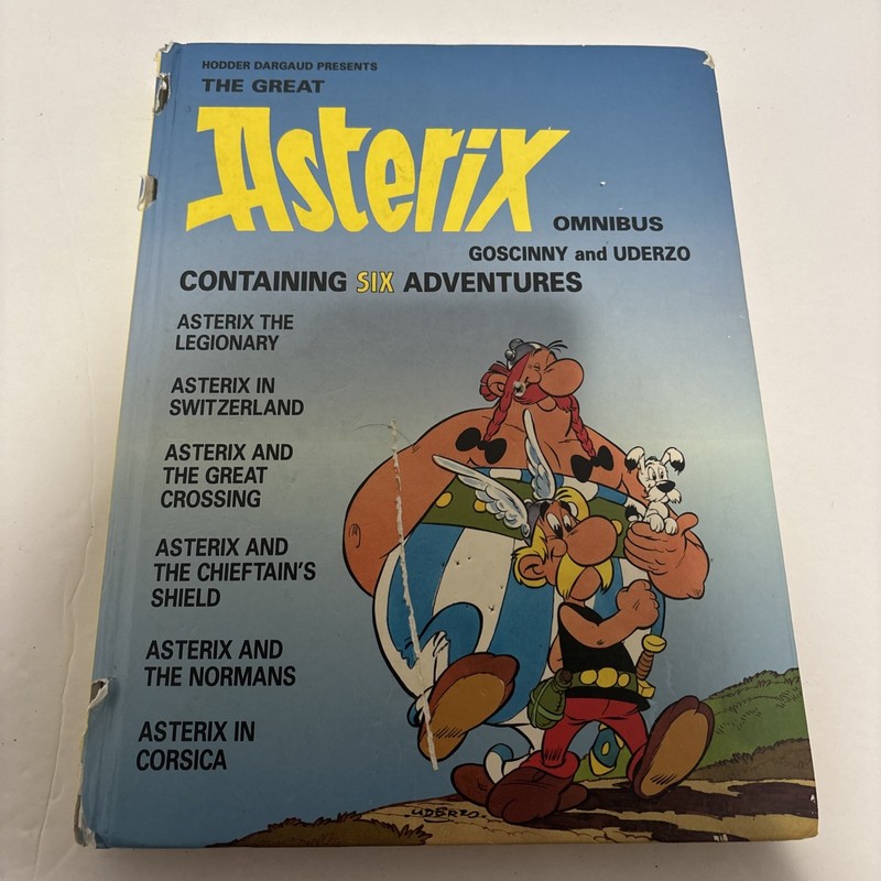 The Great Asterix Omnibus by Goscinny and Uderzo Comic Collection