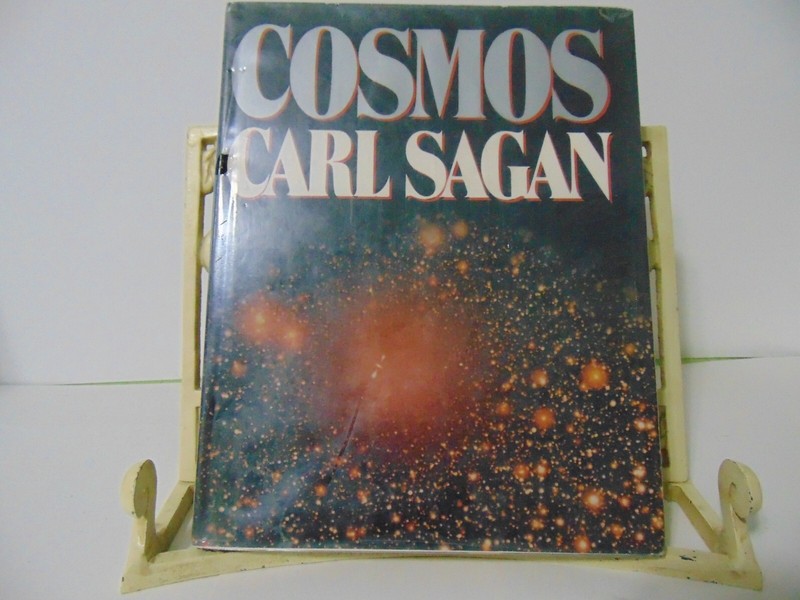 Cosmos by Sagan, Carl Hardcover Over sized Coffee Table Book 1980