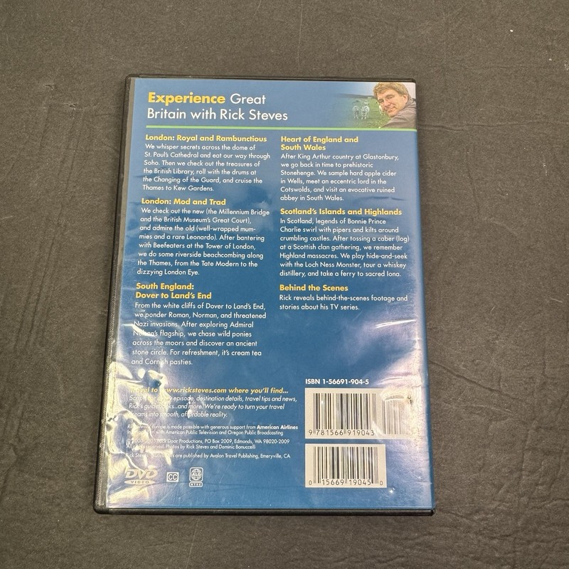 Rick Steves' Europe: Great Britain - DVD-ROM - VERY GOOD gallery