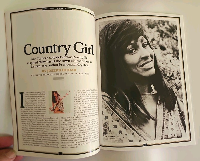 Rolling Stone Magazine Tina Turner the Queen of Rock & Roll Tribute Ed. 96 pgs gallery