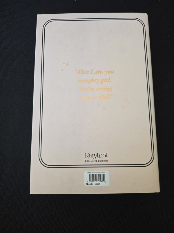 Fairyloot Exclusive Edition Katabasis by R. F. Kuang Hardcover Sprayed Edges gallery