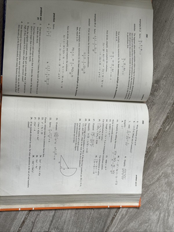 Algebra 1- An Incremental Development by John Saxon HB, 2nd Ed Acceptable gallery