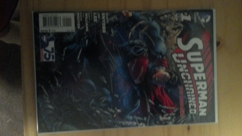 Superman Unchained #1 1st Print Combo Pack in Sealed Polybag