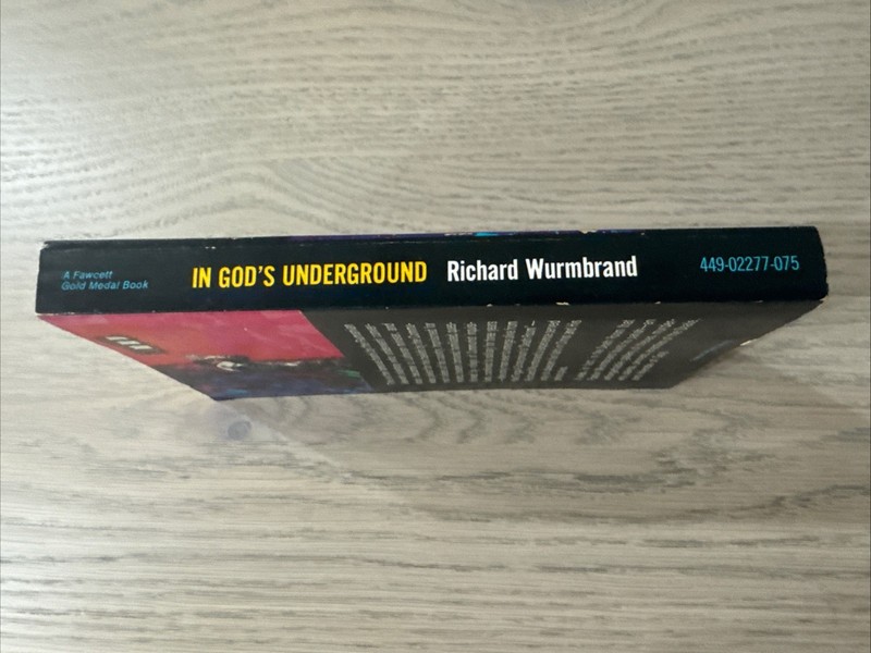 In God's Underground by Richard Wurmbrand 1968 Fawcett Publications PB PO-VG+ gallery