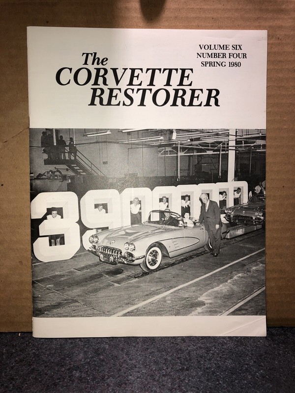 The Corvette Restorer 1980 Vol.6
