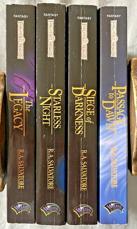 Lot of 4 Legacy of the Drow * Drizzt Do'Urden* R.A. Salvatore *PB gallery